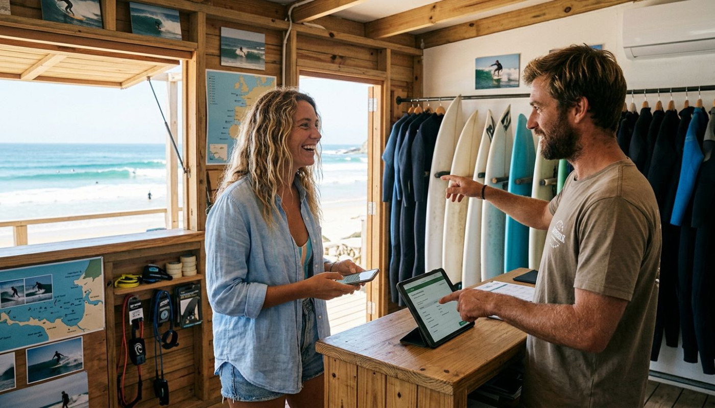 En coulisses : comment une simple réservation peut transformer votre expérience surf